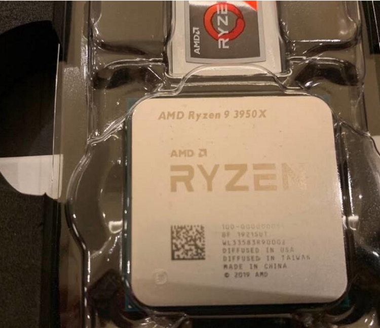 AMD Ryzen 9 3950X lộ ảnh trên Reddit