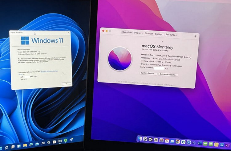 Máy tính chạy Windows 11 và MacOS: Khác biệt như thế nào?