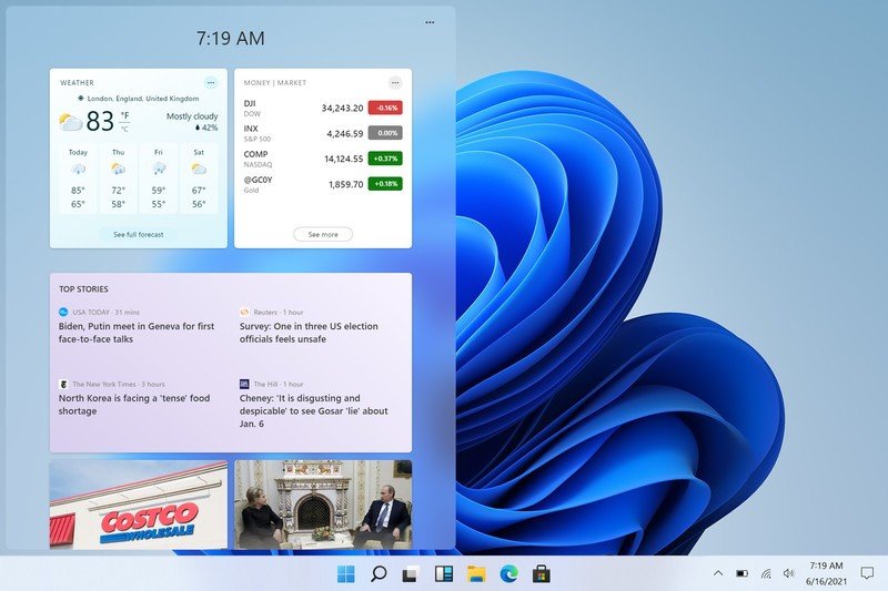 Bỏ túi các tính năng mới được công bố của máy tính Windows 11(Phần 1)