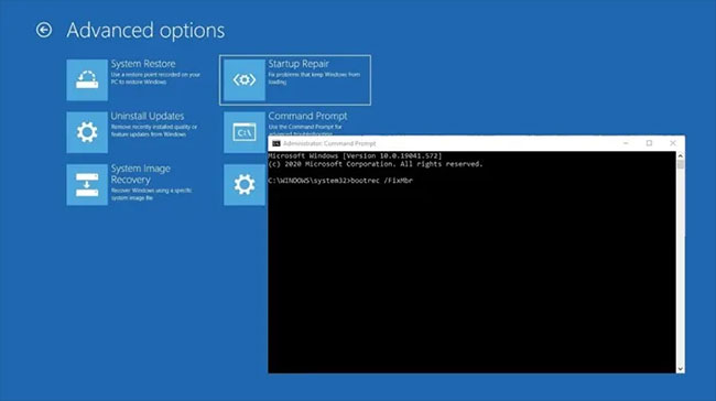 Mẹo xử lý lỗi máy tính văn phòng Windows 10 không khởi động được