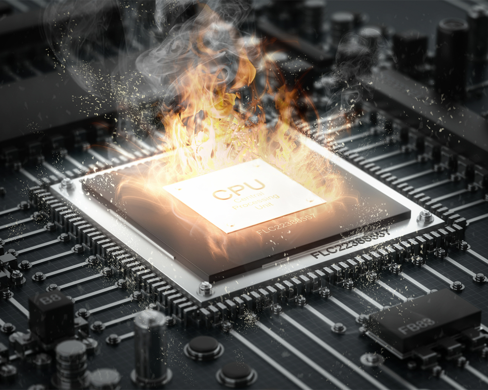 Nguyên nhân và hậu quả khi CPU máy tính cũ bị nóng