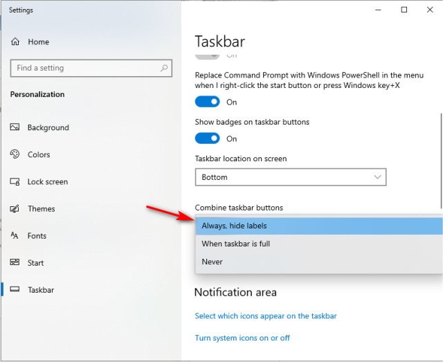 9 mẹo điều chỉnh thanh Taskbar máy tính Windows 10 hiệu quả nhất