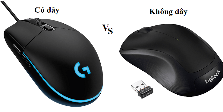 Nên chọn chuột máy tính không dây hay có dây để chơi game?