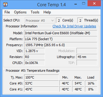 Hướng dẫn cách kiểm tra nhiệt độ CPU