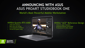 ASUS ProArt Studiobook One ra mắt, trang bị Quadro RTX 6000