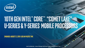 Intel ra mắt dòng CPU Laptop mới Comet Lake