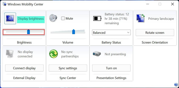 Mẹo thay đổi độ sáng của màn hình máy tính Windows 11