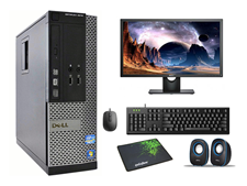 BỘ MÁY DELL i3-4130/8G/120G/MÀN 19.5