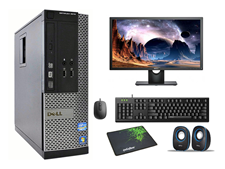 BỘ MÁY DELL i5-4570/8G/120G/MÀN 19.5