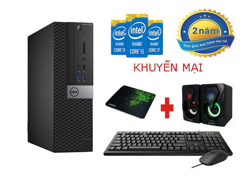 CASE DELL  i3-6100/ 8G / SSD 256G / HDD 500G