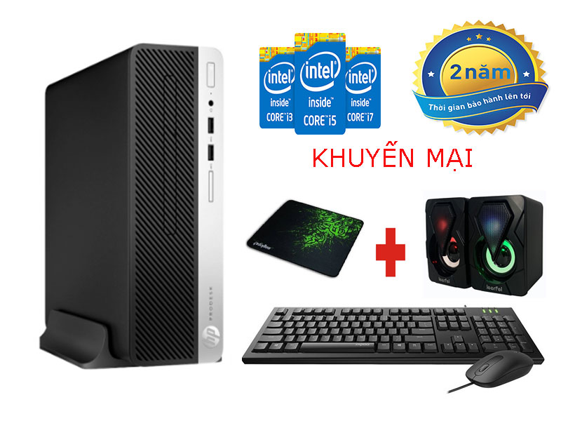 Cây máy tính đồng bộ HP i7-6700 Ram 16GB SSD 256G HDD 500G