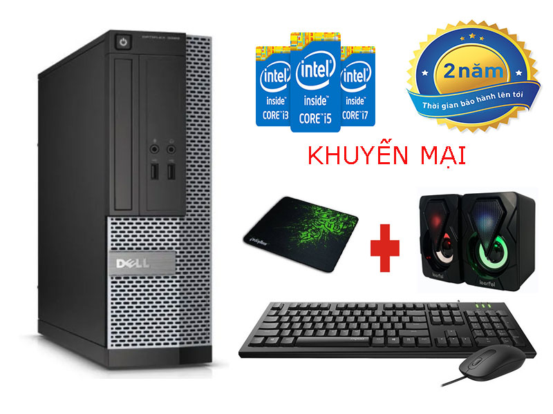 Dell Cpu core i5-4570 Ram 8Gb SSD 120G HDD 500G