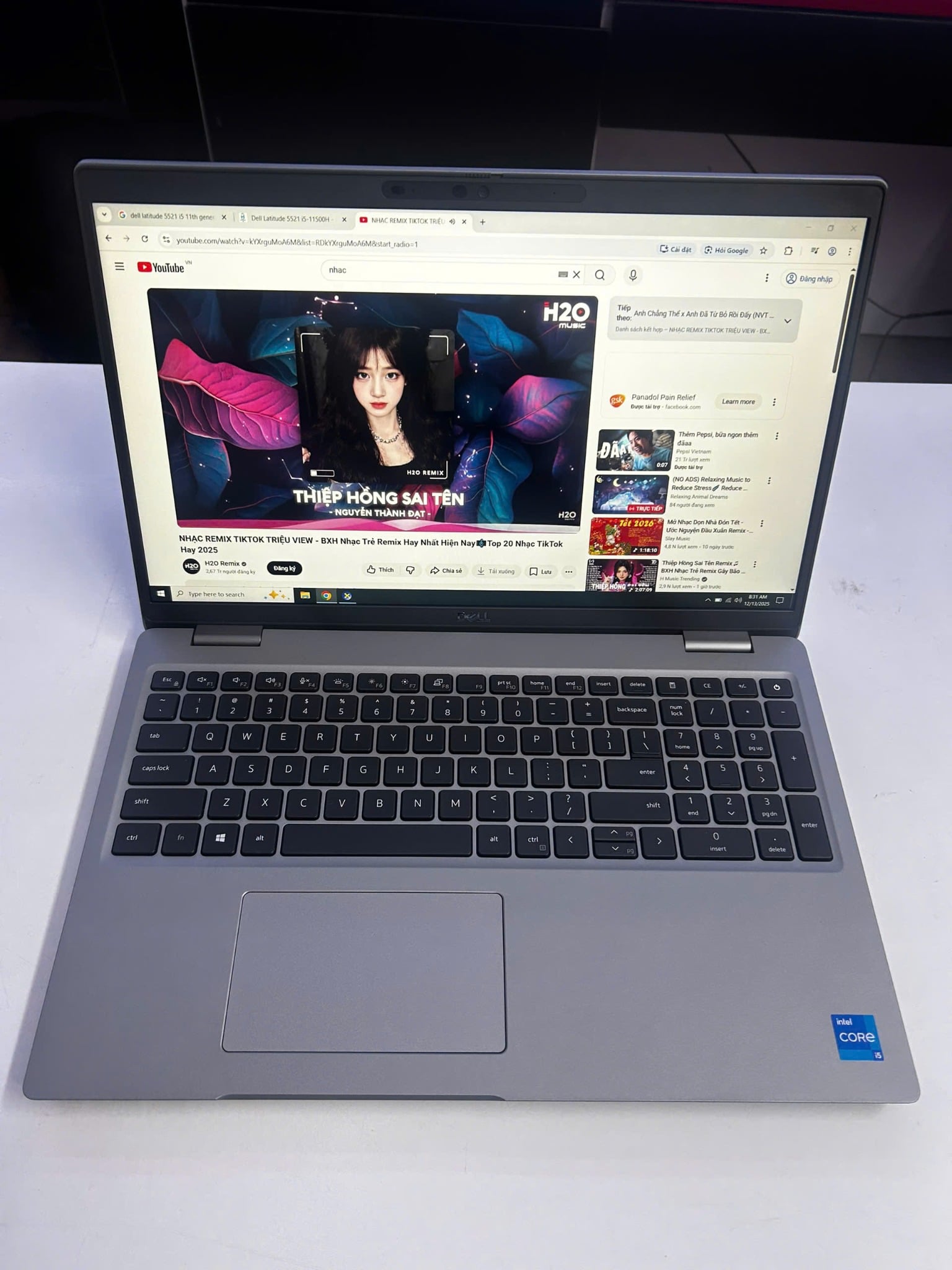 Dell Latitude 5521 Core i5-11500H Ram 16GB SSD 512