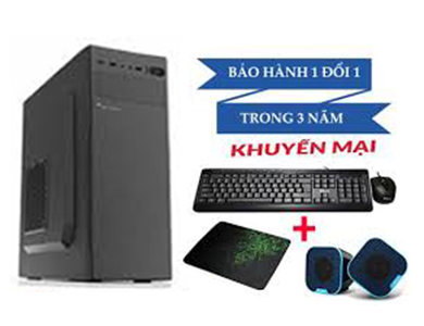Case Main H310 Cpu core i3 8100 Ram 4G SSD 120G
