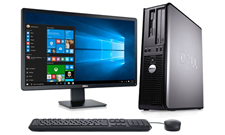Trọn Bộ :Dell Optiplex 755, Chíp E7500, màn 17